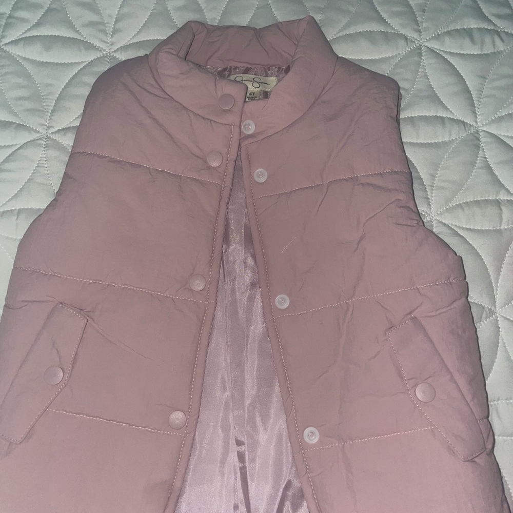 Pink Puffer Vest
